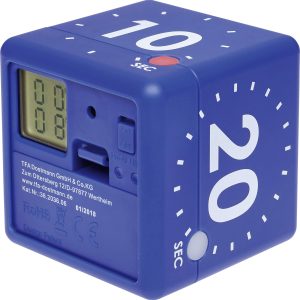 Timer TFA Dostmann CUBE cyfrowy niebieski Timer TFA Dostmann CUBE cyfrowy niebieski