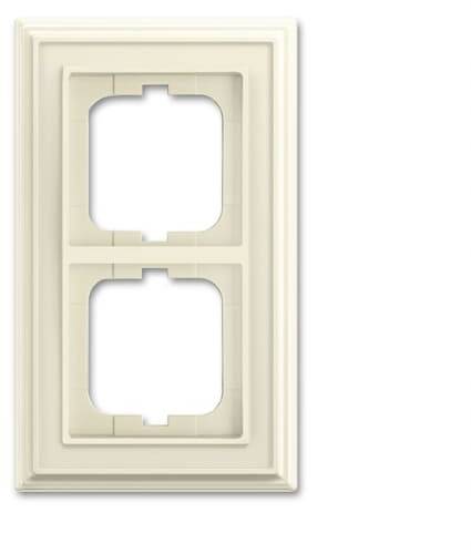 Busch-Jaeger 2 x Ramka Ramka biały, kremowo-biały 2CKA001754A4674 1 szt.