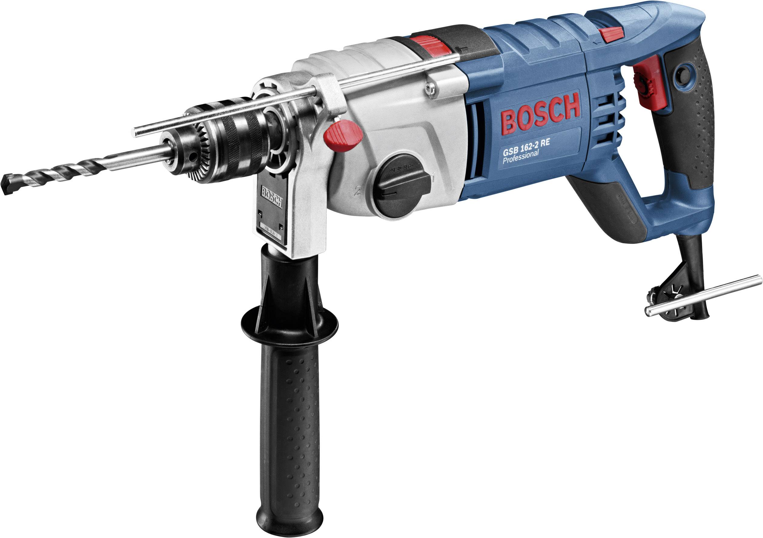 Wiertarka udarowa Bosch Professional GSB 162-2 RE 1-biegowa 1500 W zaw. walizkę - obrazek 1