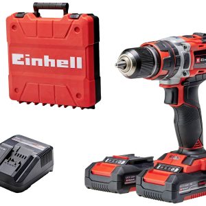 Wkrętarka udarowa akumulatorowa Einhell Professional TP-CD 18/50 Li-i BL (2×2,0Ah) 2-biegowa zaw. ładowarkę, zaw. 2 akum Wkrętarka udarowa akumulatorowa Einhell Professional TP-CD 18/50 Li-i BL (2×2,0Ah) 2-biegowa zaw. ładowarkę, zaw. 2 akum