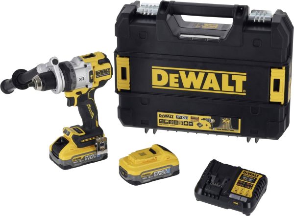 Wkrętarka udarowa akumulatorowa DEWALT DCD1007H2T-QW 3-biegowa zaw. 2 akumulatory, zaw. ładowarkę
