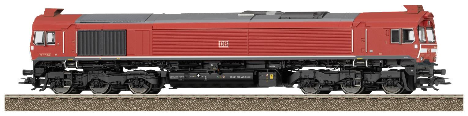 Lokomotywa diesel H0 TRIX H0 T25300, DC, Długość ze zderzakami: 247 mm, Epoka: VI - obrazek 1