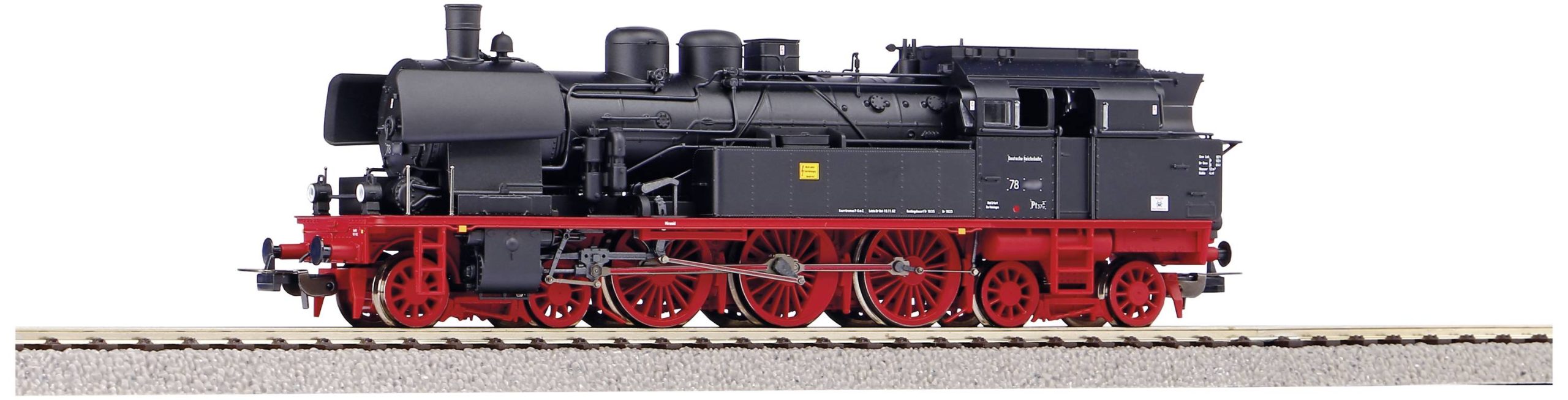 Piko H0 50617 Lokomotywa parowa serii 78 DR, skala H0 - obrazek 1