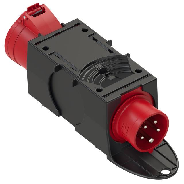 Adapter PCE 9437420 CEE NA 16/32, IP44 Czarno-czerwone - obrazek 1