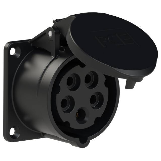 Gniazdo PCE 315-6x, 400 V, 16 A, IP44 - obrazek 1