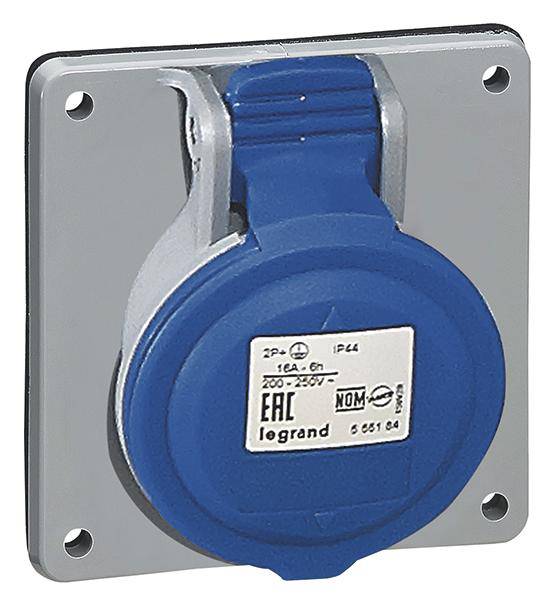 Puszka montażowa CEE Legrand 555184 16 A 250 V/AC - obrazek 1