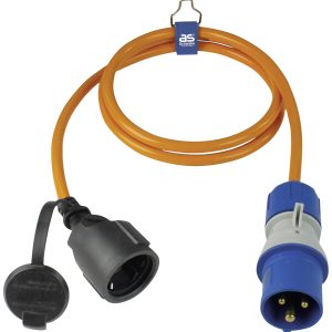 Kabel kempingowy z adapterem CEE AS Schwabe 62435 16 A Kabel kempingowy z adapterem CEE AS Schwabe 62435 16 A
