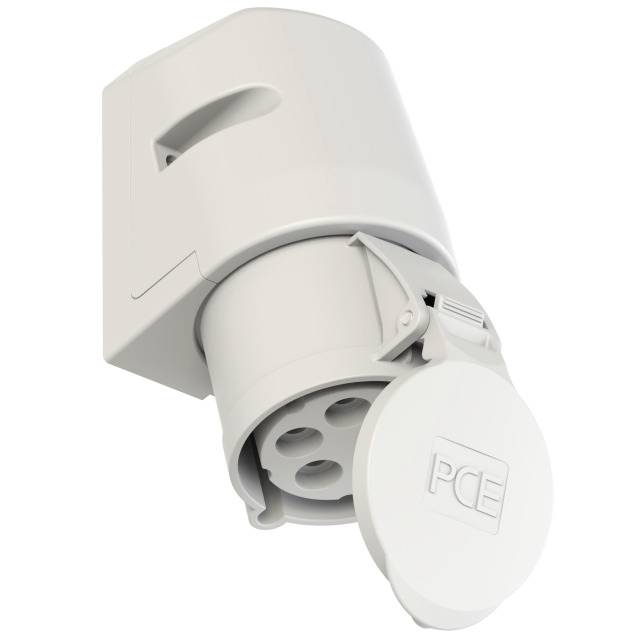 Gniazdo naścienne CEE PC Electric 125-1 32 A - obrazek 1