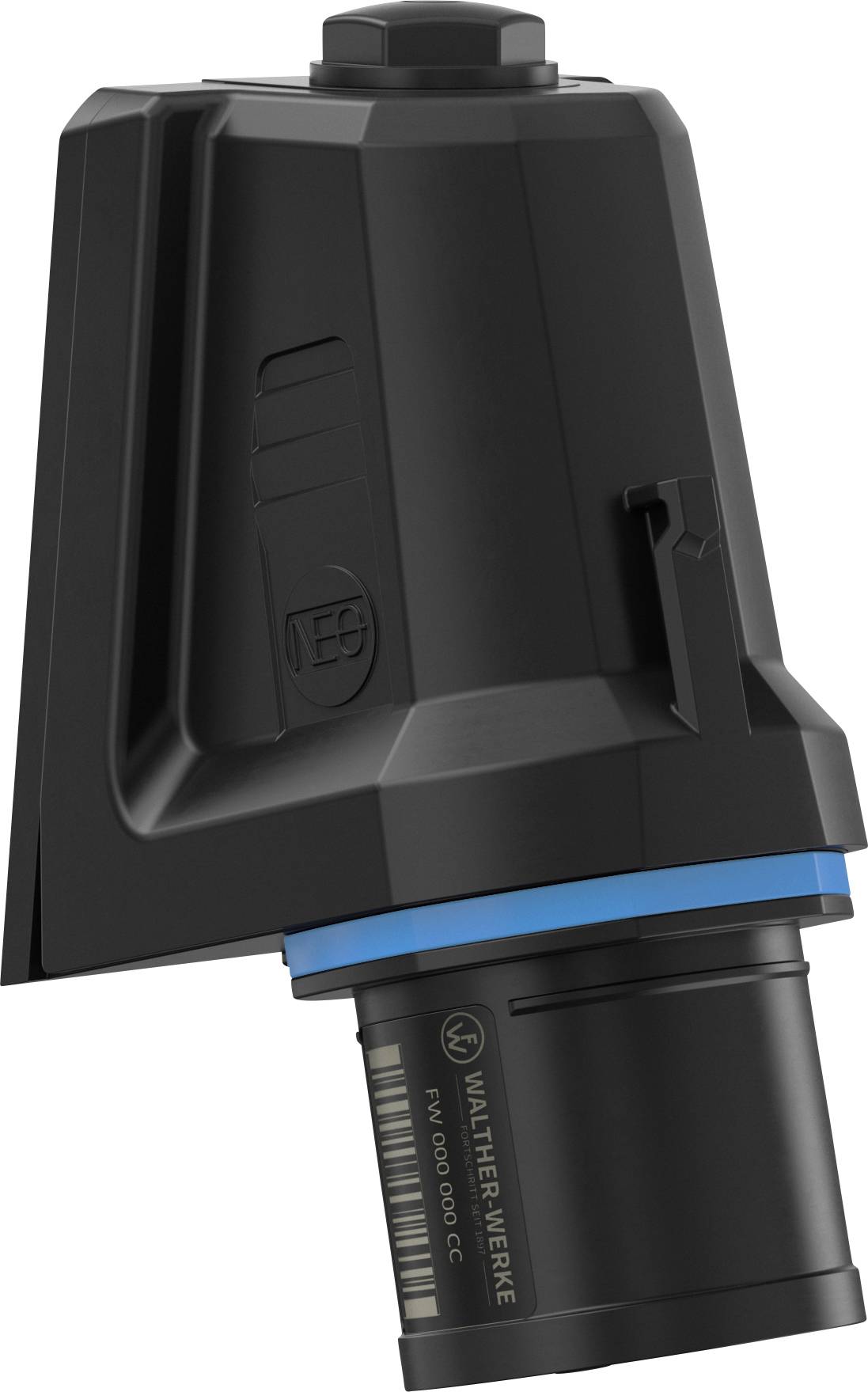 Złącze męskie ścienne CEE Walther Werke FW710306SK 16 A 230 V - obrazek 1