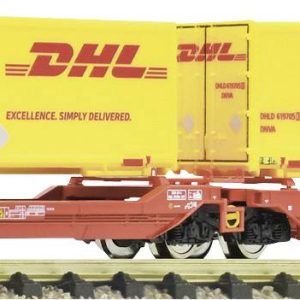 Wagon kontenerowy Fleischmann 6660051 Wagon przegubowy dwukieszeniowy N T3000e DB AG Wagon kontenerowy Fleischmann 6660051 Wagon przegubowy dwukieszeniowy N T3000e DB AG