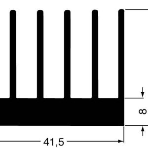Fischer Elektronik 10019565 SK 189 50 SA Radiator żeberkowy 3.5 K/W (D x S x W) 50 x 41.5 x 34 mm Fischer Elektronik 10019565 SK 189 50 SA Radiator żeberkowy 3.5 K/W (D x S x W) 50 x 41.5 x 34 mm