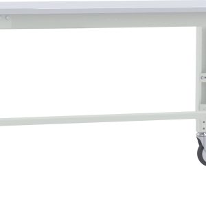 Manuflex AU7429.7035 Stół ROBOCZY UNIWERSALNY, mobilny z płytą montażową PVCUV1.0, szer. X gł. X wys. = 2000 x 1000 x 75