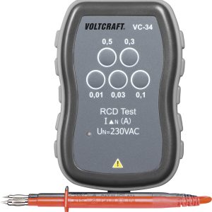 Tester FI VOLTCRAFT VC-34 CAT III 250 V Tester FI VOLTCRAFT VC-34 CAT III 250 V