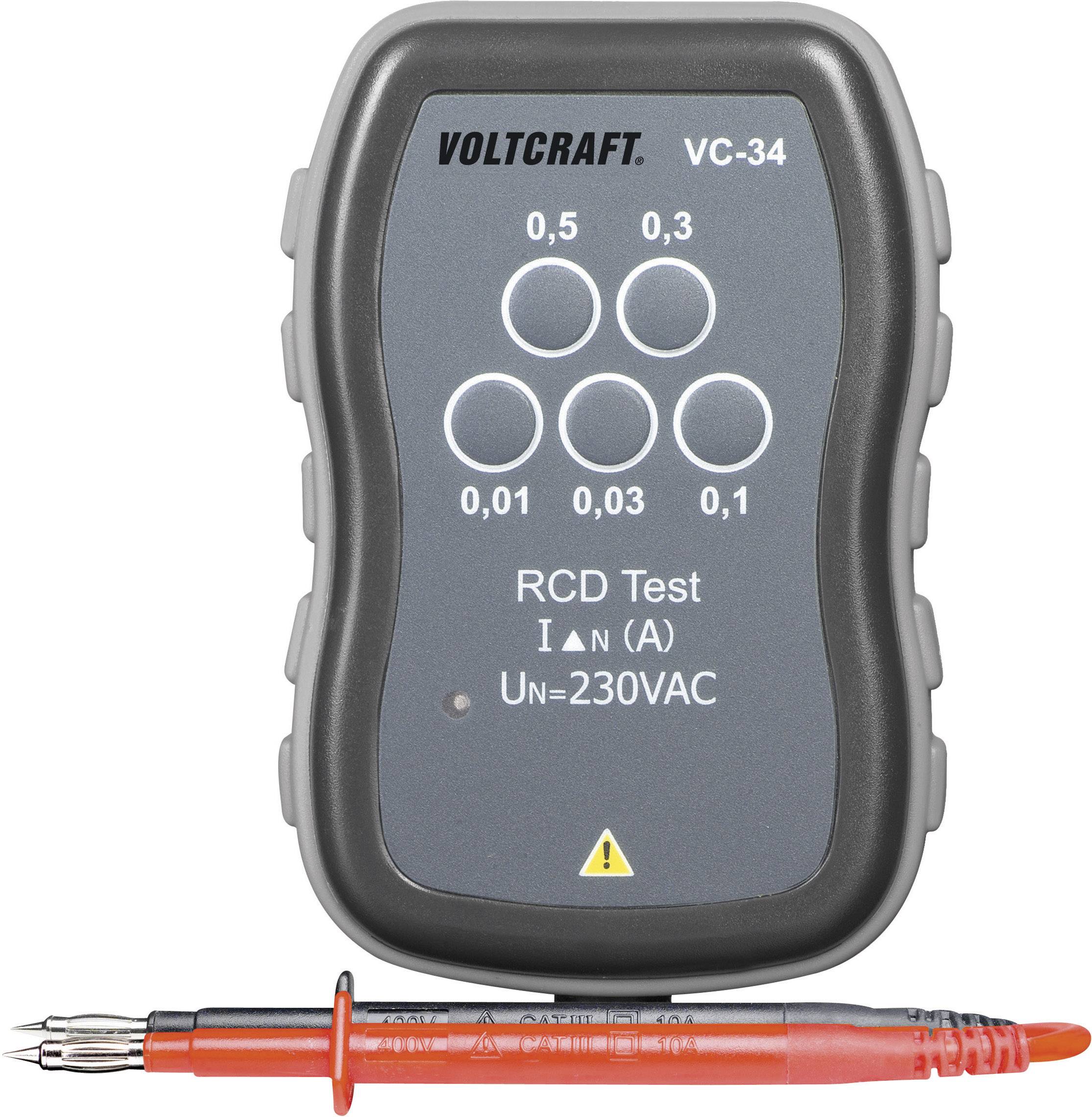 Tester FI VOLTCRAFT VC-34 CAT III 250 V - obrazek 1