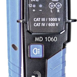 Dwubiegunowy tester napięcia Metrel MD 1060 CAT III 1000 V, CAT IV 600 V Kalibracja (DAkkS) Dwubiegunowy tester napięcia Metrel MD 1060 CAT III 1000 V, CAT IV 600 V Kalibracja (DAkkS)