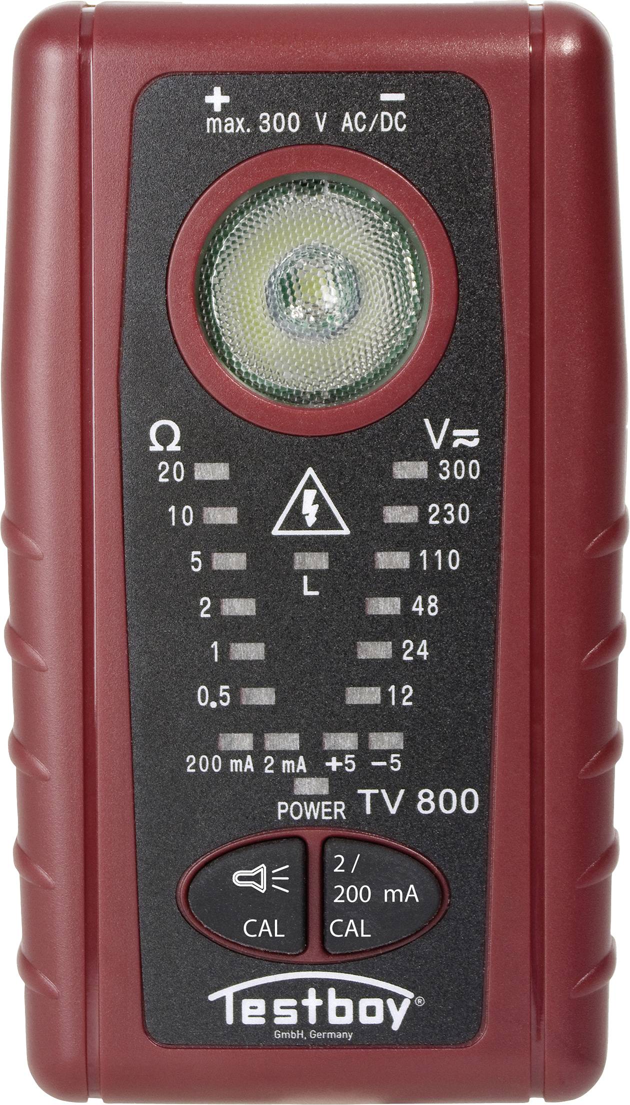 Tester ciągłości Testboy TV 800 CAT III 300 V - obrazek 1