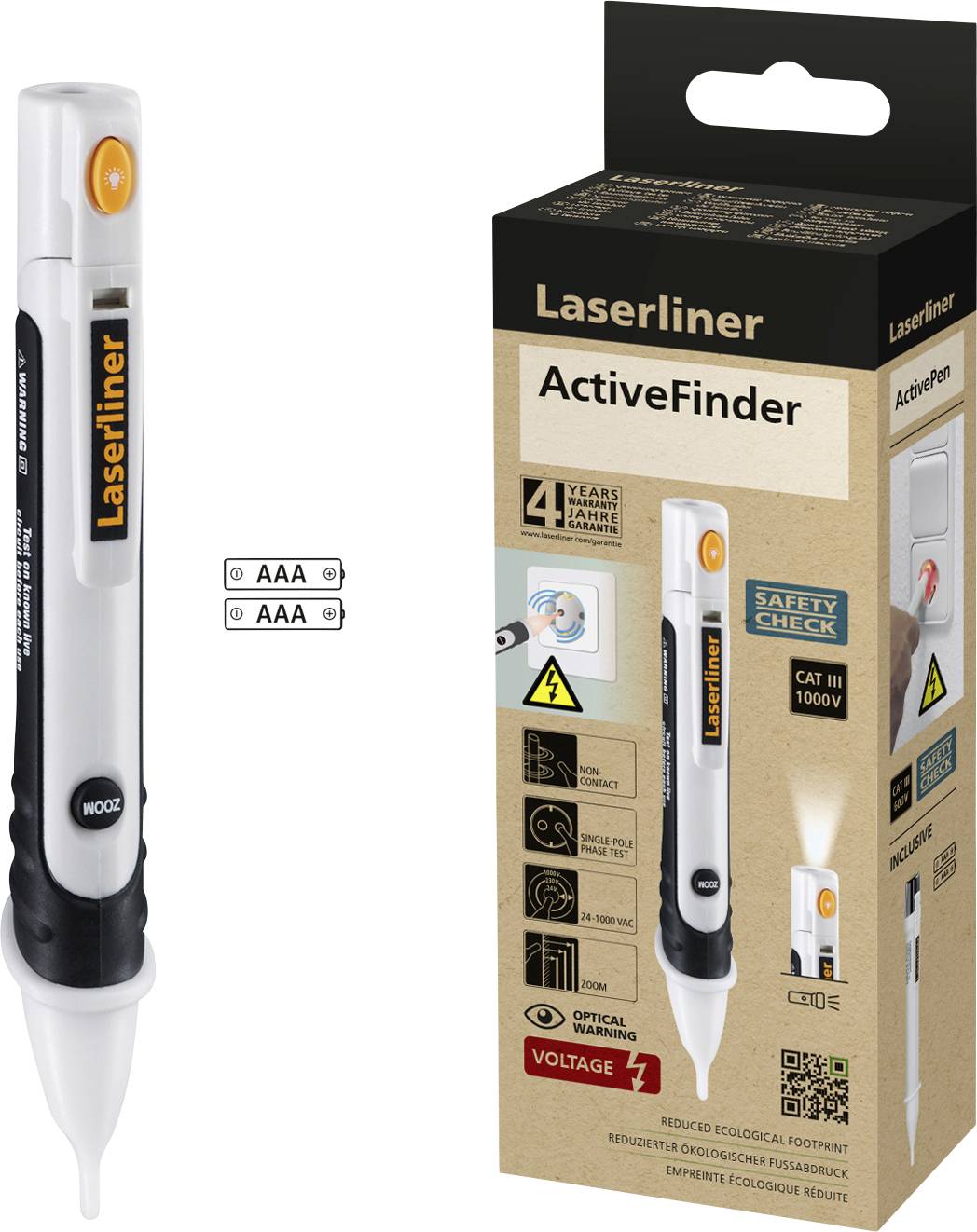 Wskaźnik napięcia Laserliner ActiveFinder - obrazek 1