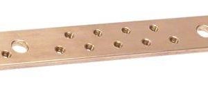 Hager UM30A3 Szyna miedziana miedź 280 mm 1 szt. Hager UM30A3 Szyna miedziana miedź 280 mm 1 szt.