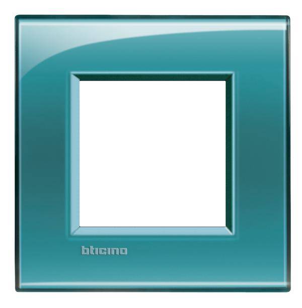 Legrand Ramka Living&Light zielony LNA4802VD 1 szt. - obrazek 1