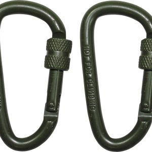 MFH – Military & Adventure 27535B Karabinek D6x60O 6 mm x 60 mm x 6 mm x 60 mm 2 szt. MFH – Military & Adventure 27535B Karabinek D6x60O 6 mm x 60 mm x 6 mm x 60 mm 2 szt.