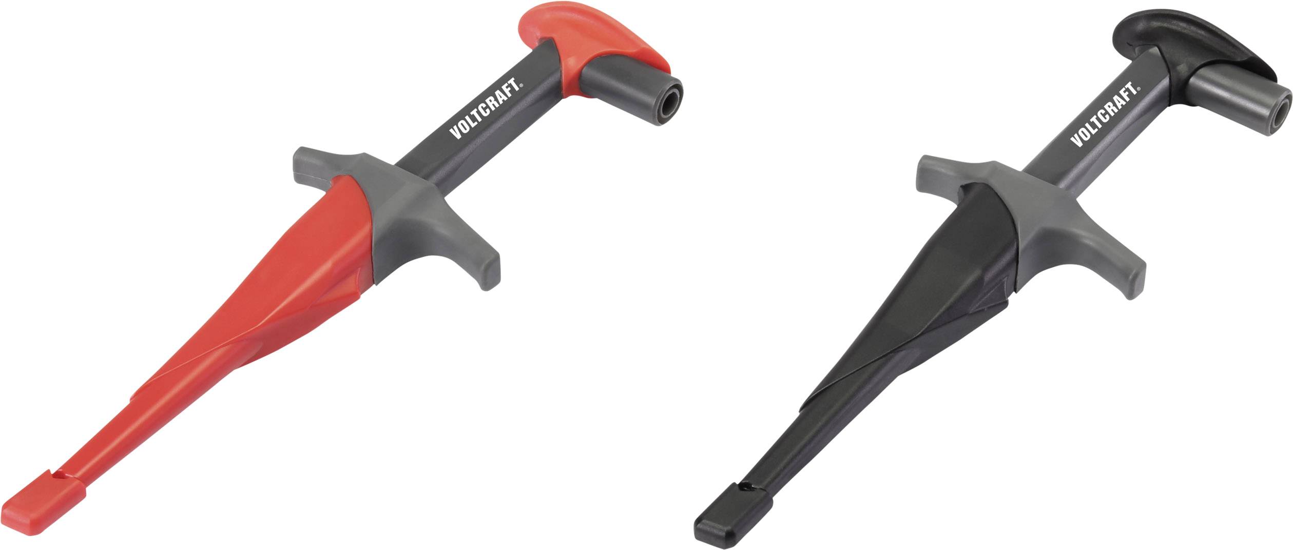 Zestaw zabezpieczonych złączy krokodylowych VOLTCRAFT MSK-115 CAT III 1000 V, CAT IV 600 V - obrazek 1