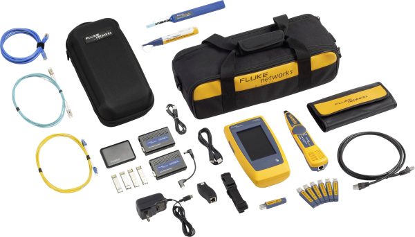 Fluke Networks LIQ-DUO-KIT-FMC-H6EU Konwerter mediów światłowodowych Pasuje do: Włókno szklane, 1 Gbit/s, 10 Gbit/s