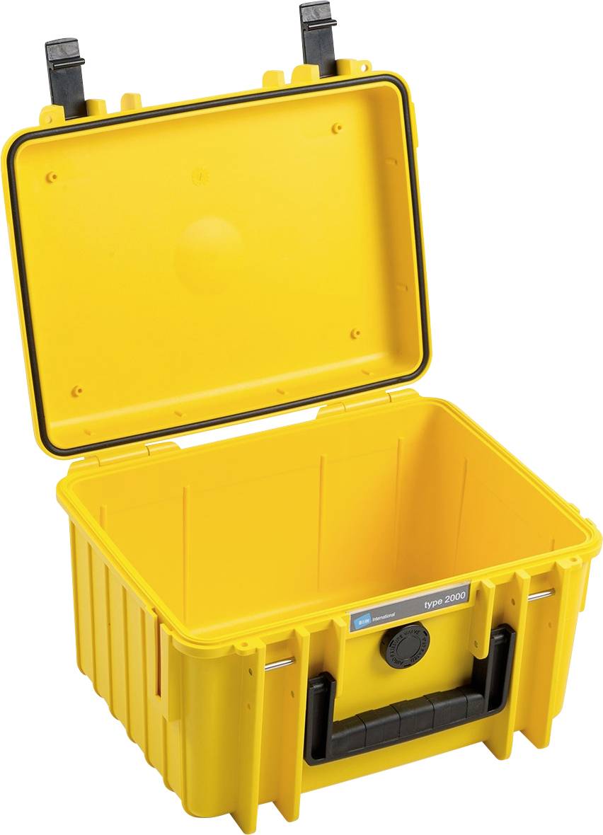 Walizka outdoorowa B & W International 2000/Y, 6.6 l, (S x W x G) 270 x 165 x 215 mm, żółty - obrazek 1