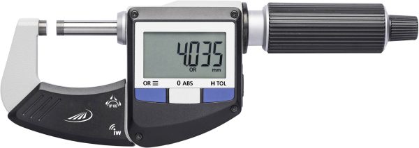 HELIOS PREISSER IP65 186641060 Mikrometr ze wskaźnikiem cyfrowym 0 – 25 mm Odczyt: 0.001 mm