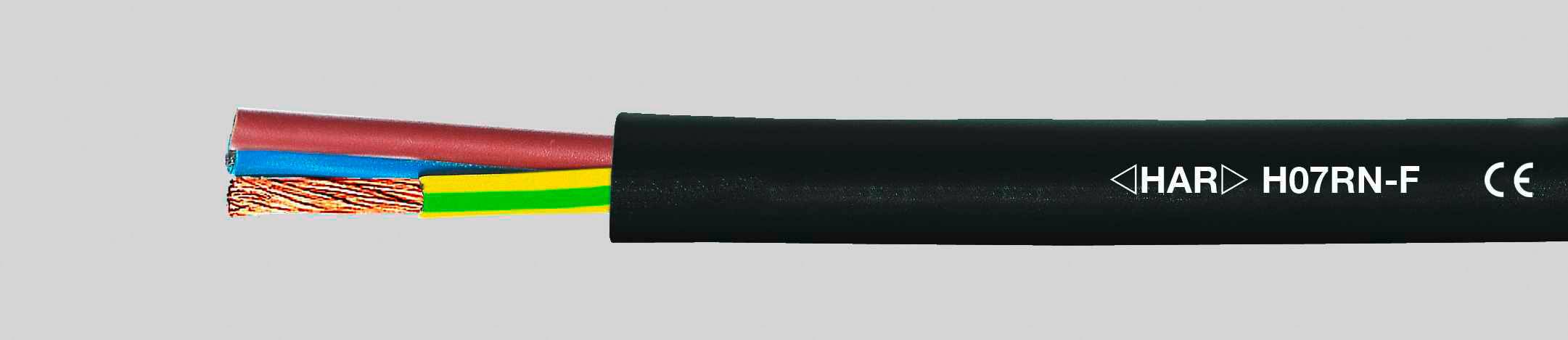 Przewód z gumowym płaszczem HELU 37001, 1 x 1.5 mm², Gołe pasmo miedzi, zgodnie z DIN VDE 0295 cl.5, drobnoziarniste, BS - obrazek 1