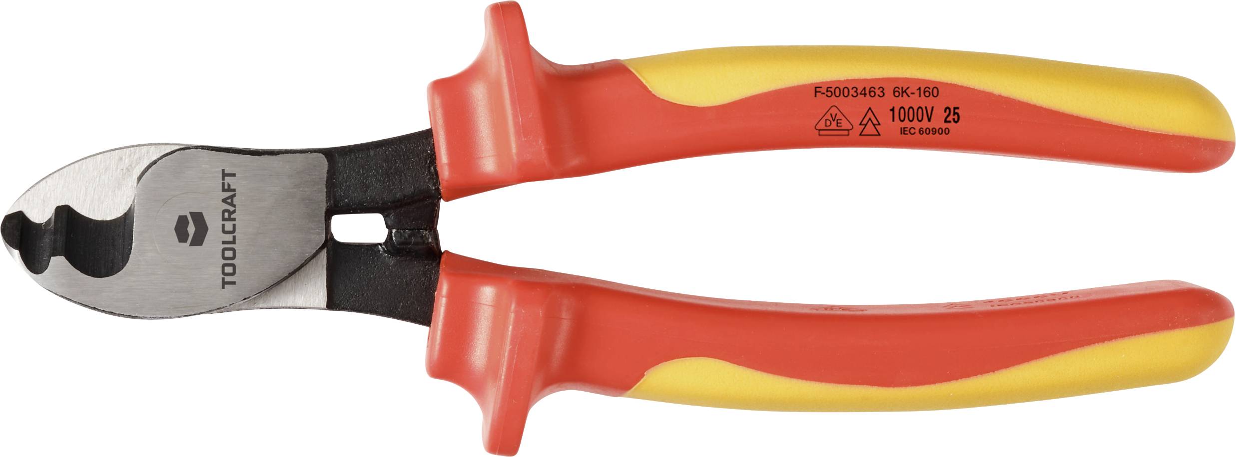 Obcinak do kabli VDE TOOLCRAFT TO-10104936 160 mm - obrazek 1