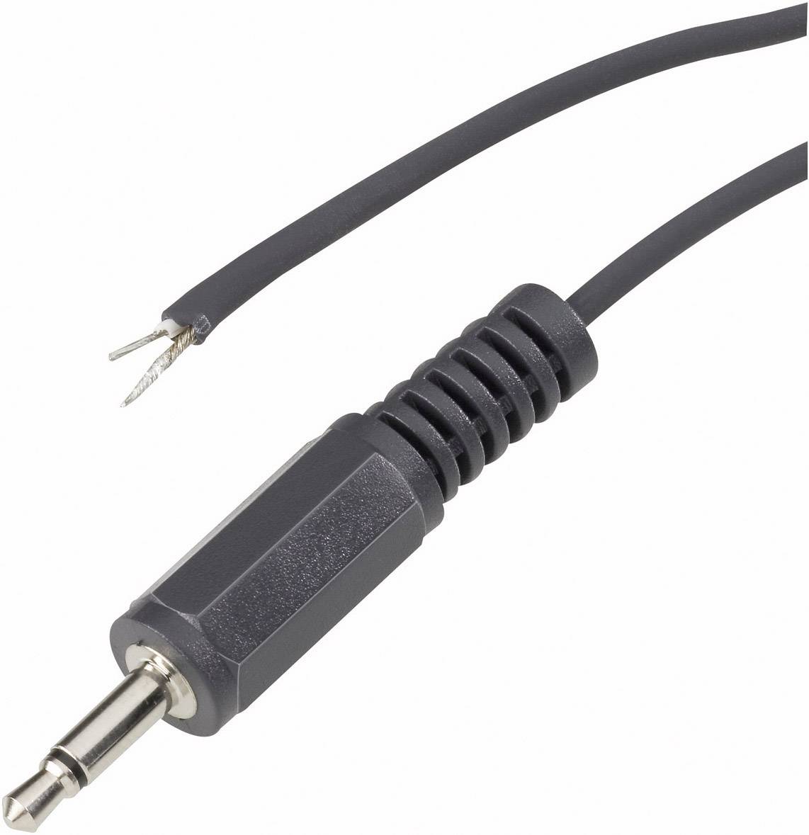 Złącze męskie jack 3,5 mm XL-AC35DG złącze męskie jack 3,5 mm - z wolnym końcem mono VOLTCRAFT 93025c205 1.80 m 1 szt. - obrazek 1