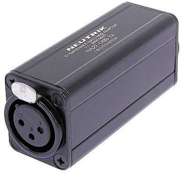 Adapter XLR NA2F-D0B-TX złącze żeńskie XLR – złącze żeńskie RCA/cinch Neutrik NA2F-D0B-TX 1 szt.