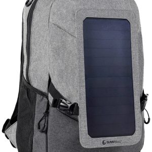 Plecak z modułem solarnym SunnyBag 135GG_01, 15 l, (S x W x G) 290 x 370 x 140 mm, szary, czarny Plecak z modułem solarnym SunnyBag 135GG_01, 15 l, (S x W x G) 290 x 370 x 140 mm, szary, czarny