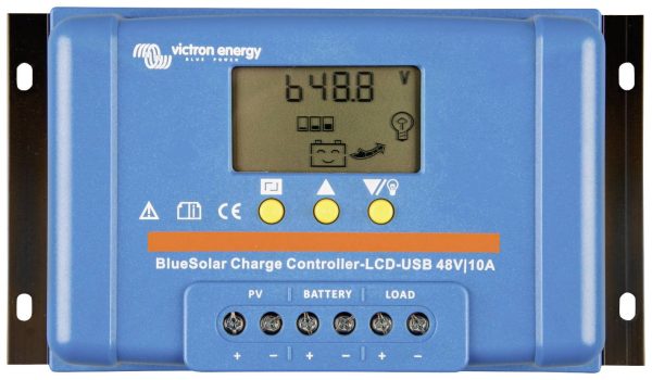 Solarny regulator ładowania Victron Energy Blue-Solar PWM-LCD&USB PWM 48 V 10 A