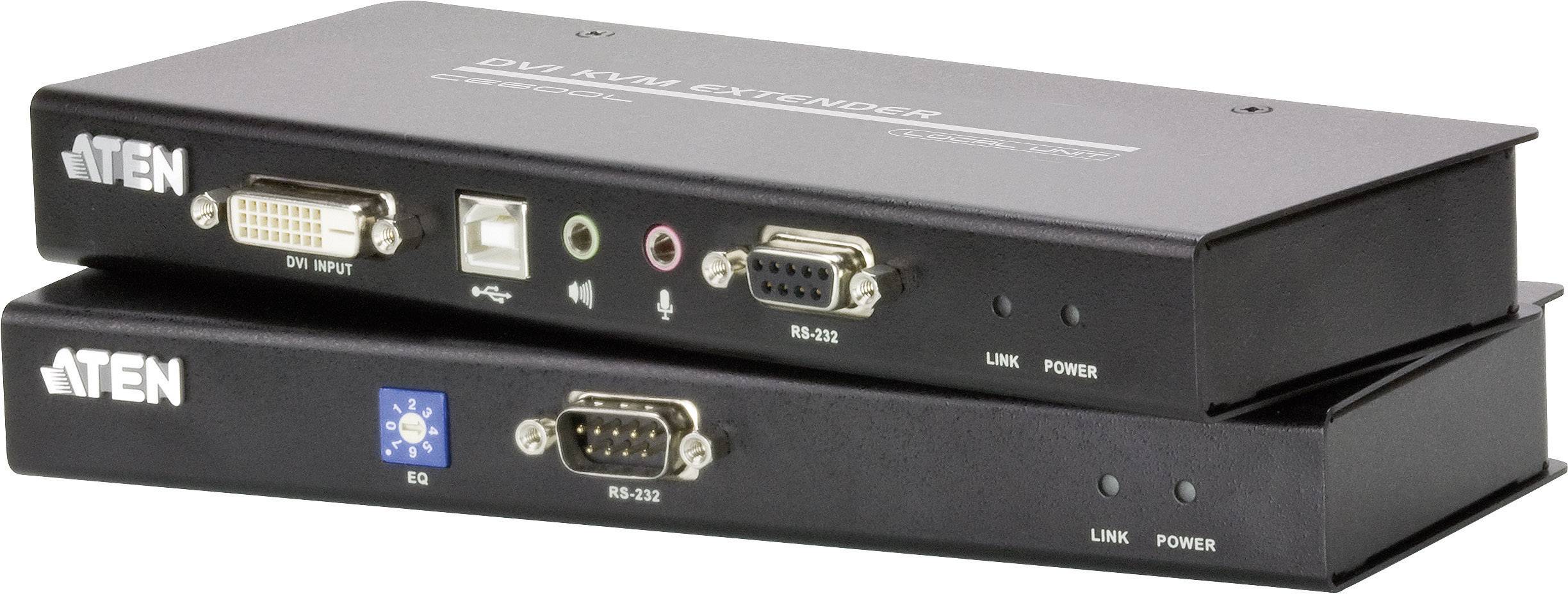 ATEN CE600 DVI, USB 2.0 Ekstender przez kabel sieciowy RJ45 60 m - obrazek 1