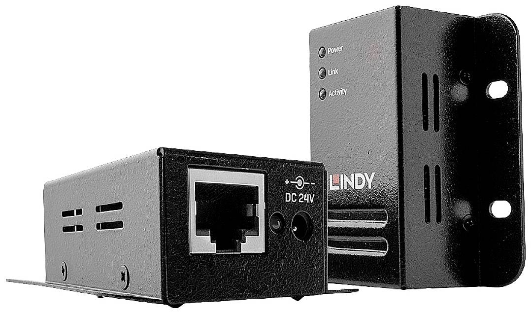 LINDY Usb 2.0 Cat.6 Extender 50M. Power Over Rj45 USB-B Ekstender USB przez kabel sieciowy RJ45 50 m - obrazek 1
