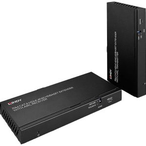 LINDY 70m Cat.6 HDMI 4K60, Audio, IR & RS-232 HDBaseT Extender mit ARC HDMI, IR (podczerwień), RJ45, Toslink Ekstender 7 LINDY 70m Cat.6 HDMI 4K60, Audio, IR & RS-232 HDBaseT Extender mit ARC HDMI, IR (podczerwień), RJ45, Toslink Ekstender 7