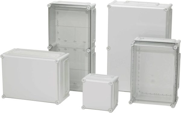 Fibox PC 2819 13 G-2FSH Obudowa instalacyjna 280 x 190 x 130 poliwęglan szaro-biały (ral 7035) 1 szt.