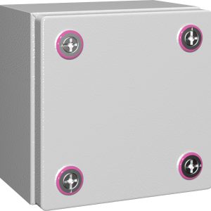 Rittal KX 1502.000 Obudowa instalacyjna, Obudowa ścienna 200 x 200 x 120 blacha stalowa szary błyszczący 1 szt.