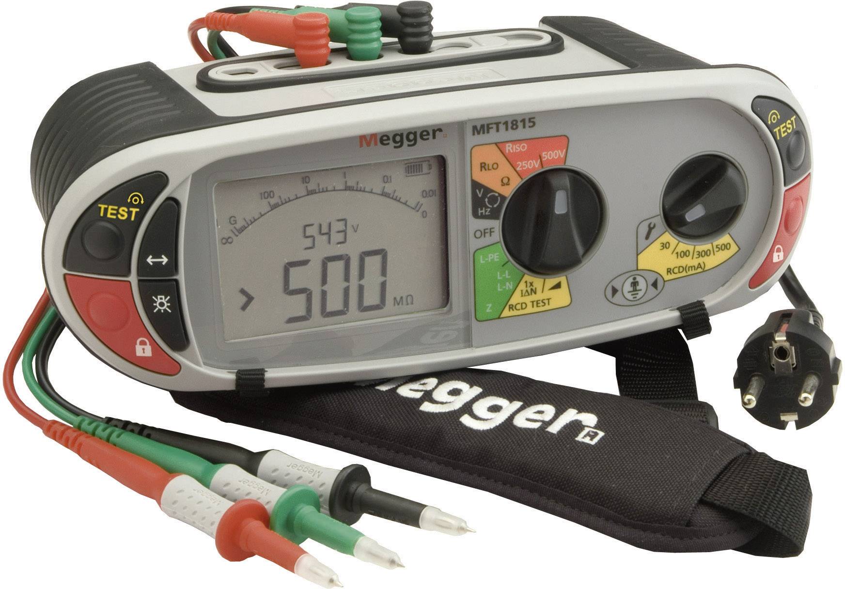 Tester instalacji Megger MFT1815-SC-DE/NL/EN - obrazek 1