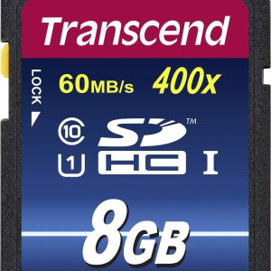 Transcend Premium 400 SDHC Przemysłowy 8 GB Class 10, UHS-I Transcend Premium 400 SDHC Przemysłowy 8 GB Class 10, UHS-I