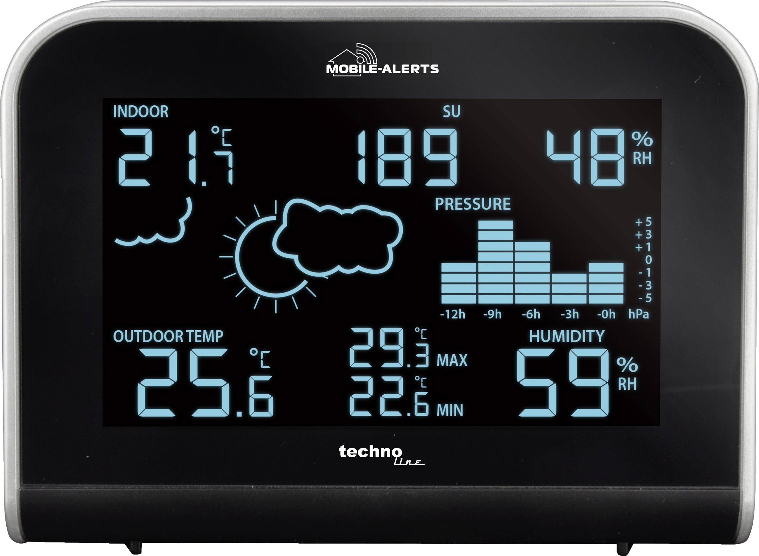 Stacja pogodowa bezprzewodowa Techno Line MA10920 - obrazek 1