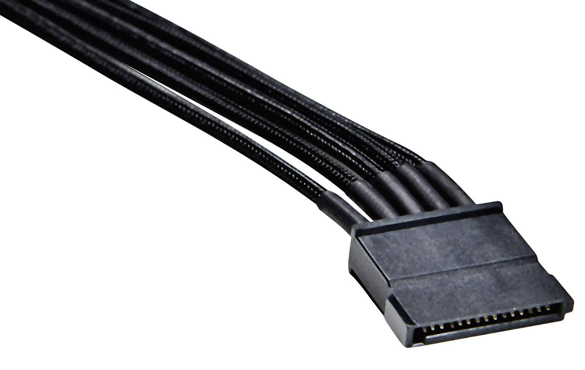 kabel SATA II BeQuiet Kabel CS-6610, 0.60 m, 1 szt. - obrazek 1