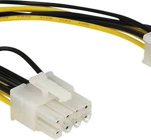 kabel PCI-Express Delock Delock – Stromkabel – interne Stromversorgung, 8-polig (M) 83775, brak ekranu, 0.20 m, 1 szt. kabel PCI-Express Delock Delock – Stromkabel – interne Stromversorgung, 8-polig (M) 83775, brak ekranu, 0.20 m, 1 szt.