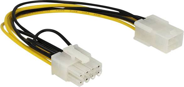 kabel PCI-Express Delock Delock – Stromkabel – interne Stromversorgung, 8-polig (M) 83775, brak ekranu, 0.20 m, 1 szt.