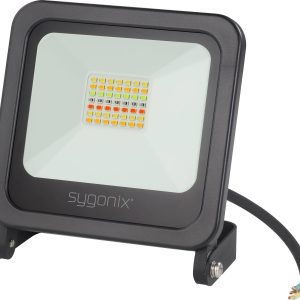 Sygonix SY-4782326 Reflektor punktowy, zewnętrzny EEK: F (A – G) 24 W Kolor LED: ciepła biel, RGB, biały Sygonix SY-4782326 Reflektor punktowy, zewnętrzny EEK: F (A – G) 24 W Kolor LED: ciepła biel, RGB, biały