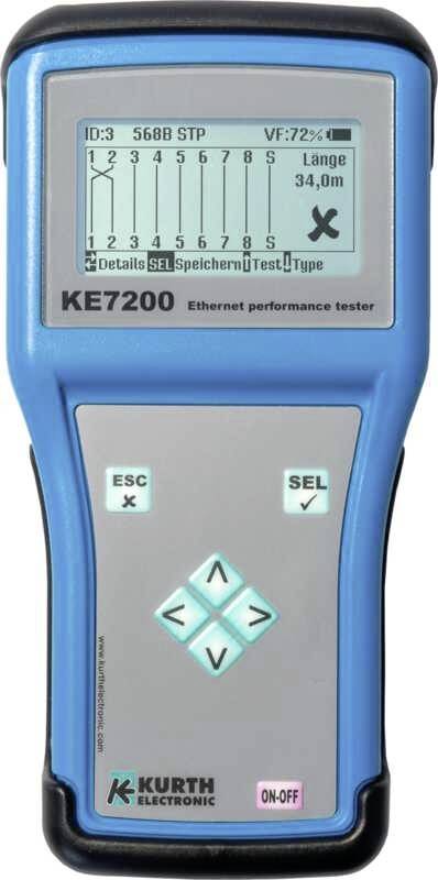 Kurth Electronic KE7200 Tester sieci ciągłość, identyfikacja, lokalizacja przerw - obrazek 1