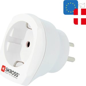 Adapter podróżny Skross 1.500232-E CA EU to DEN Adapter podróżny Skross 1.500232-E CA EU to DEN