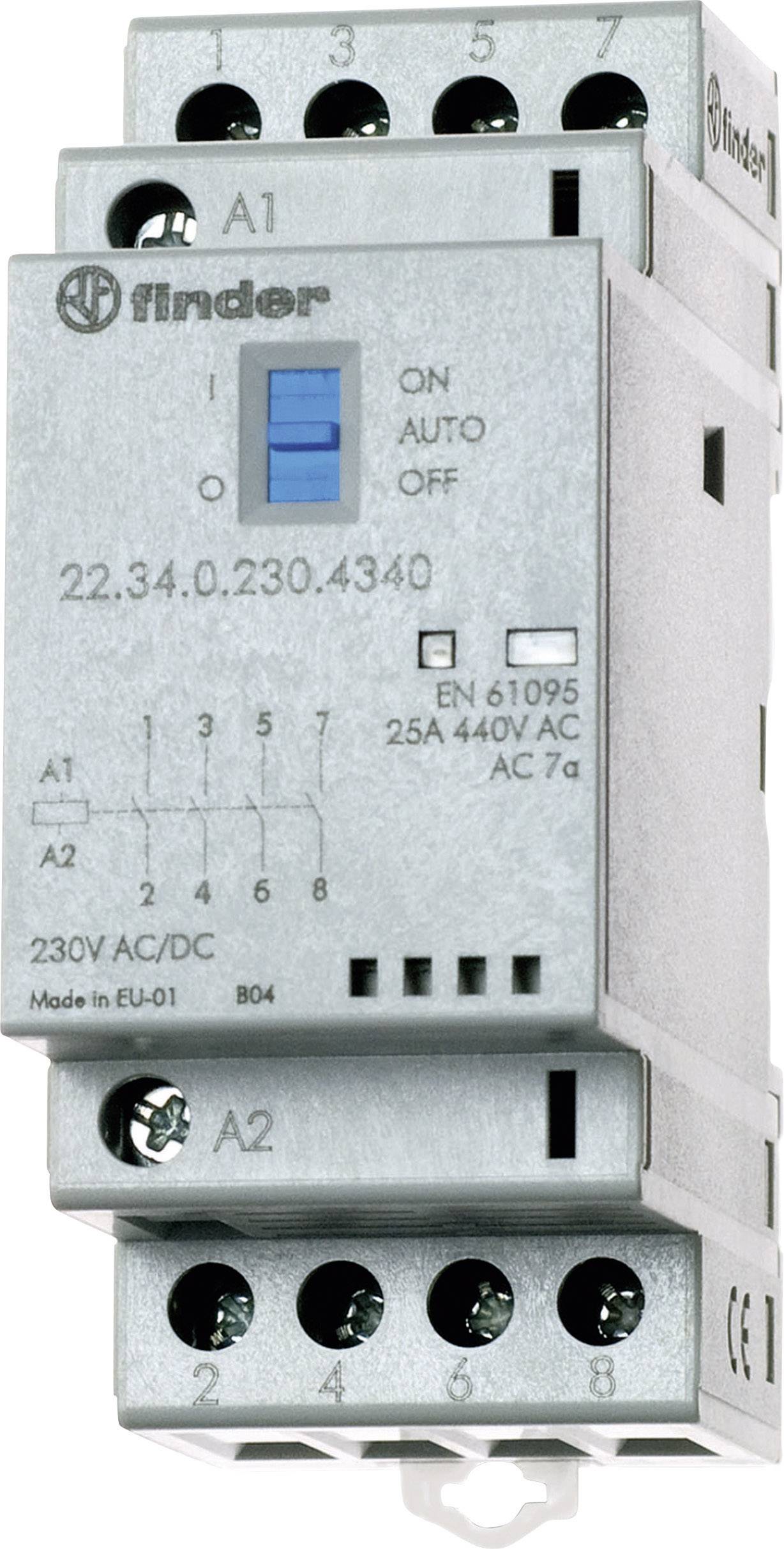 Finder 22.34.0.012.4340 Stycznik modułowy - obrazek 1