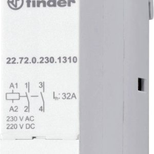 Finder 22.72.0.230.1310 Stycznik instalacyjny 2 NO 7000 VA 230 V Pasuje do przekaźników marki: Finder sztuka 1 szt. Finder 22.72.0.230.1310 Stycznik instalacyjny 2 NO 7000 VA 230 V Pasuje do przekaźników marki: Finder sztuka 1 szt.